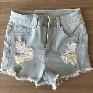 jean shorts